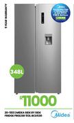 Midea 513L Side By Side Fridge/Freezer BCD530 20-583