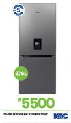 KIC 276L Grey 631 Fridge 20-591