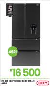 Defy 492L Door Fridge DFF440 20-579
