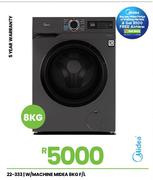 Midea 8Kg F/L W/Machine 22-333