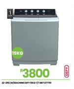 Defy 15Kg T/T Met W/Machine DTT151 22-295