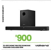 Volkano 50W Cascades Home Theatre Soundbar 23-830