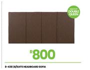 Sofia B/Suite Headboard 8-438
