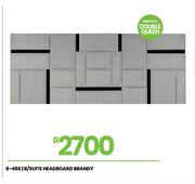 Brandy B/Suite Headboard 8-486