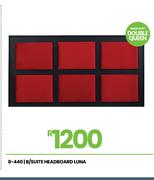 Luna B/Suite Headboard 8-440
