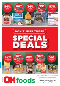 OK Foods Western Cape : Don't Miss These Special Deals (25 February - 08 March 2026)