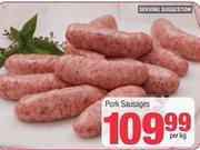 Pork Sausages-Per Kg