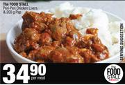 The Food Stall Peri-Peri Chicken Livers & 200g Pap-Per Meal
