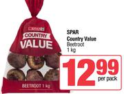 Spar Country Value Beetroot-1kg Per Pack