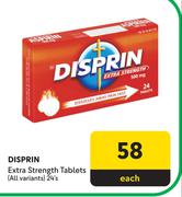 Disprin Extra Strength Tablets-24's