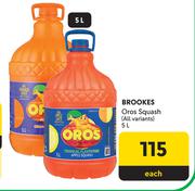 Brookes Oros Squash-5L