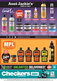 Checkers Gauteng, Brits, Klerksdorp, Limpopo, Mpumalanga, North West, Potchefstroom & Rustenburg : Aunt Jackie's & MPL Promotion (02 March - 08 March 2026)