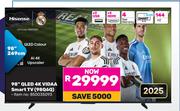 Hisense 98" QLED 4K VIDAA Smart TV 98Q6Q 850035093