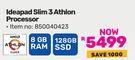 Lenovo Ideapad Slim 3 Athlon Processor 850040423