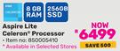 Acer Aspire Lite Celeron Processor 850005410