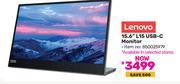 Lenovo 15.6" L15 USB-C Monitor 850025979
