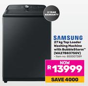 Samsung 27Kg Top Loader Washing Machine With Bubble Storm WA27B8375GV 850007389