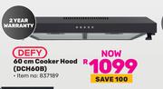 Defy 60cm Cooker Hood DCH60B 837189
