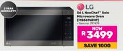 LG 56L Neo Chef Solo Microwave Oven MS5696HIT 797479