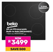 Beko 60cm Vitroceramic Built In Hob HIC64401 850015168
