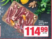 Frozen Stewing Beef Class A-Per Kg
