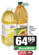 Spar Sunflower/Canola Oil-2L