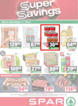 SPAR & SUPERSPAR KwaZulu-Natal (Country) : Super Savings (09 March - 22 March 2026), page 1