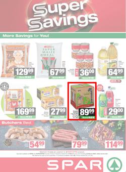SPAR & SUPERSPAR KwaZulu-Natal (Country) : Super Savings (09 March - 22 March 2026), page 1