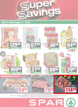 SPAR & SUPERSPAR KwaZulu-Natal (Country) : Super Savings (09 March - 22 March 2026), page 1