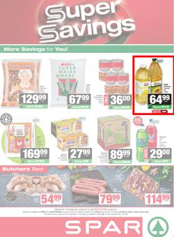 SPAR & SUPERSPAR KwaZulu-Natal (Country) : Super Savings (09 March - 22 March 2026), page 1