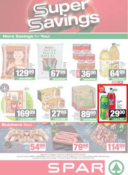 SPAR & SUPERSPAR KwaZulu-Natal (Country) : Super Savings (09 March - 22 March 2026), page 1