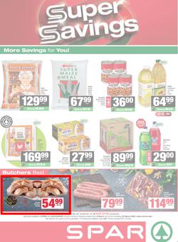 SPAR & SUPERSPAR KwaZulu-Natal (Country) : Super Savings (09 March - 22 March 2026), page 1