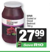 Spar Grated Or Sliced Beetroot-780g