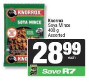 Knorrox Soya Mince Assorted-400g