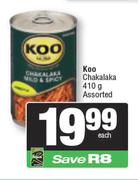 Koo Chakalaka Assorted-410g