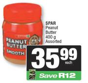 Spar Peanut Butter Assorted-400g