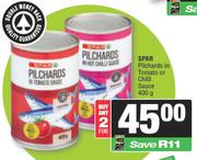 Spar Pichards In Tomato Or Chilli Sauce-For 2 x 400g