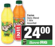 Fusion Dairy Blend Assorted-For 2 x 1L