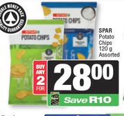 Spar Potato Chips Assorted-For 2 x 120g