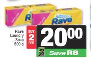 Rave Laundry Soap-For 2 x 500g