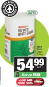 Spar White Sugar-2.5Kg