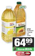Spar Sunflower / Canola Oil-2Ltr Each