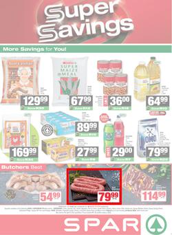SPAR & SUPERSPAR Mthatha : Super Savings (09 March - 22 March 2026), page 1