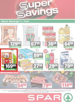 SPAR & SUPERSPAR Mthatha : Super Savings (09 March - 22 March 2026), page 1