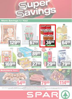 SPAR & SUPERSPAR Mthatha : Super Savings (09 March - 22 March 2026), page 1