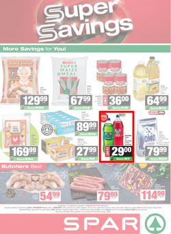 SPAR & SUPERSPAR Mthatha : Super Savings (09 March - 22 March 2026), page 1