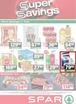 SPAR & SUPERSPAR Mthatha : Super Savings (09 March - 22 March 2026), page 1