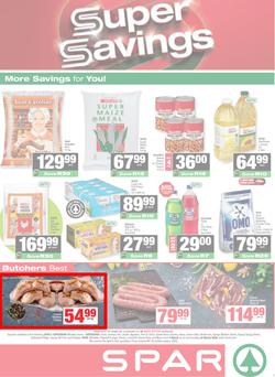 SPAR & SUPERSPAR Mthatha : Super Savings (09 March - 22 March 2026), page 1
