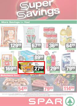SPAR & SUPERSPAR Mthatha : Super Savings (09 March - 22 March 2026), page 1