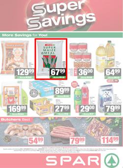 SPAR & SUPERSPAR Mthatha : Super Savings (09 March - 22 March 2026), page 1